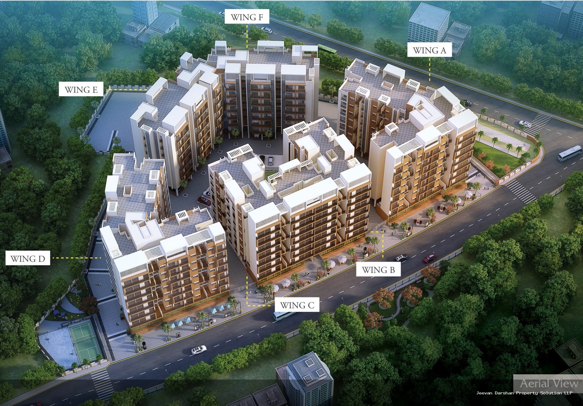Unimont Aurum residential project in Thane
