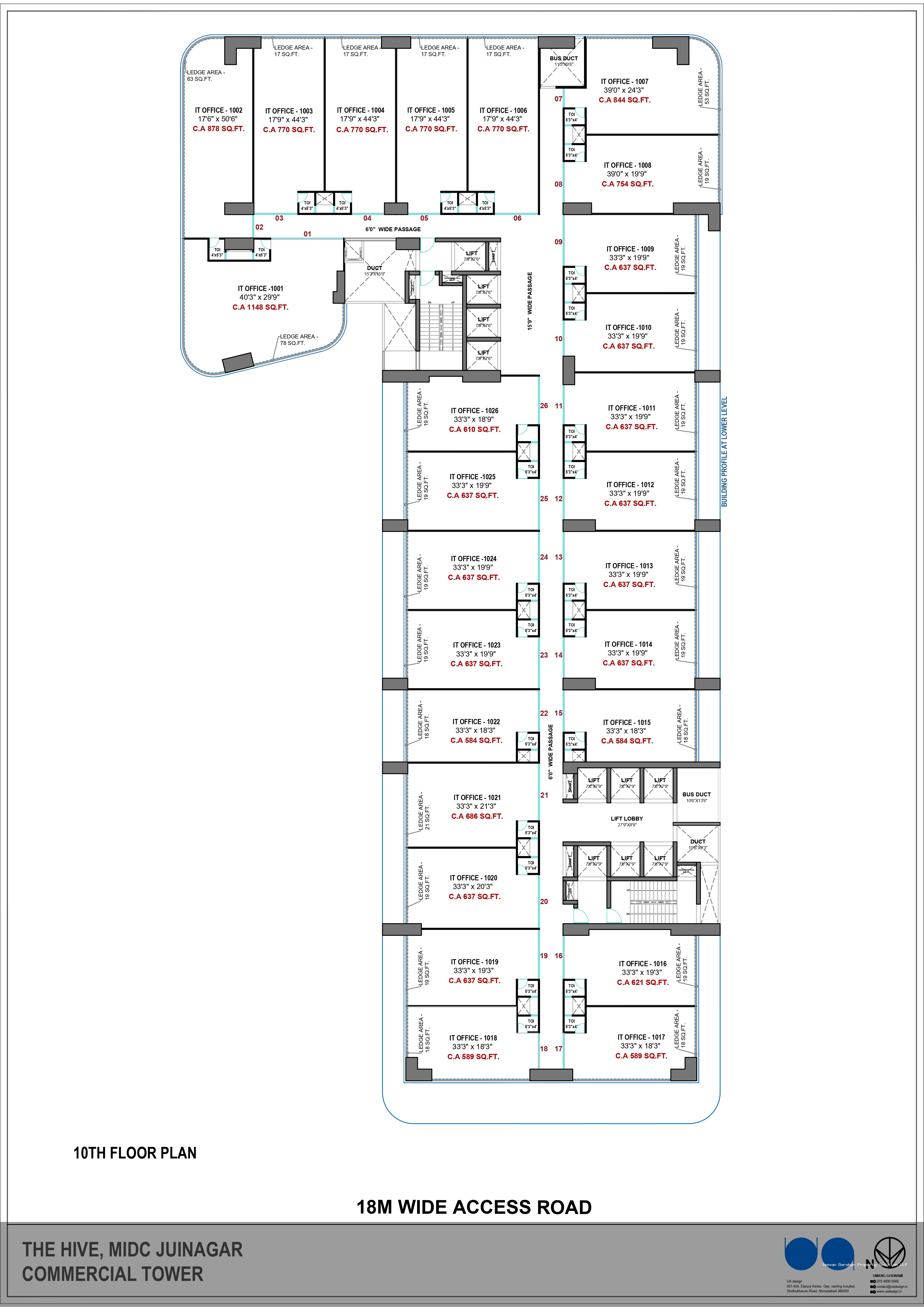 The Hive commercial project in Juhi Nagar, Thane